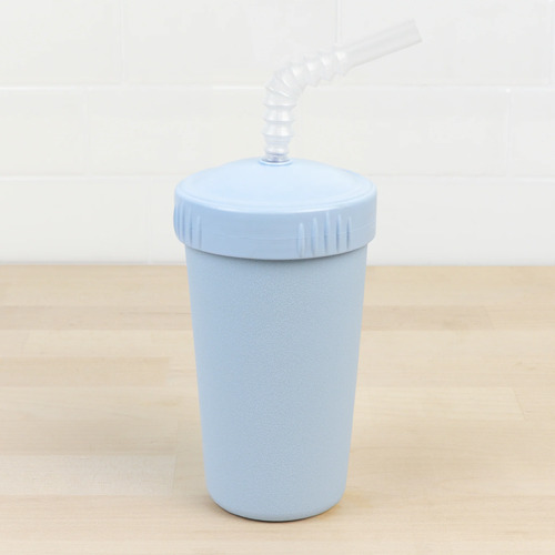 Re-Play Cup With Reusable Straw - Ice Blue