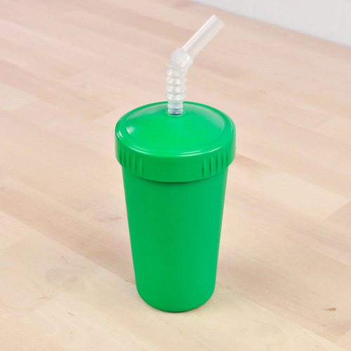 Re-Play Cup With Reusable Straw - Kelly Green