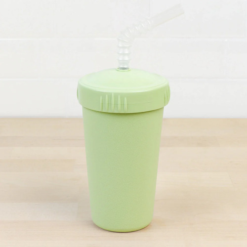 Re-Play Cup With Reusable Straw - Leaf