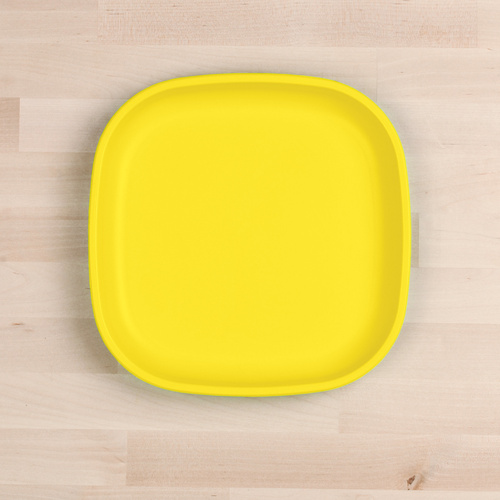 Re-Play Large Flat Plate - Yellow