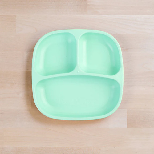 Re-Play Small Divided Plate - Mint