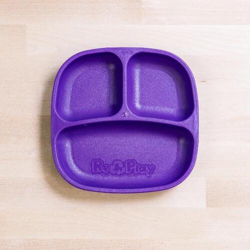 Re-Play Small Divided Plate Tray - Amethyst