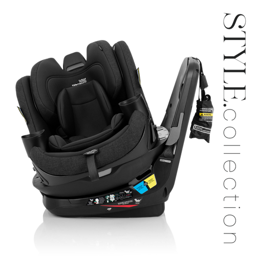Britax Safe-n-Sound I Rotating Car Seat I Skye 360 Style [Raven Black]
