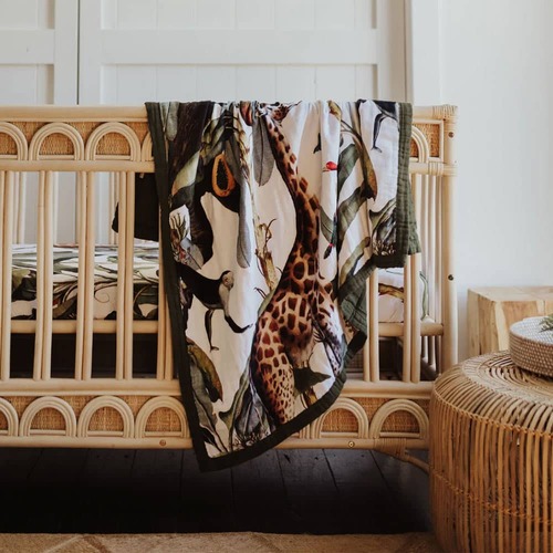 Snuggly Blanket/Cot Quilt - Wild one