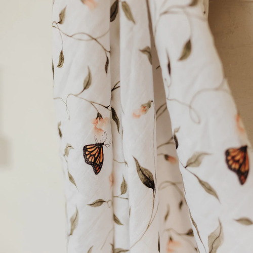 Muslin Swaddle - Fly Away, Butterfly