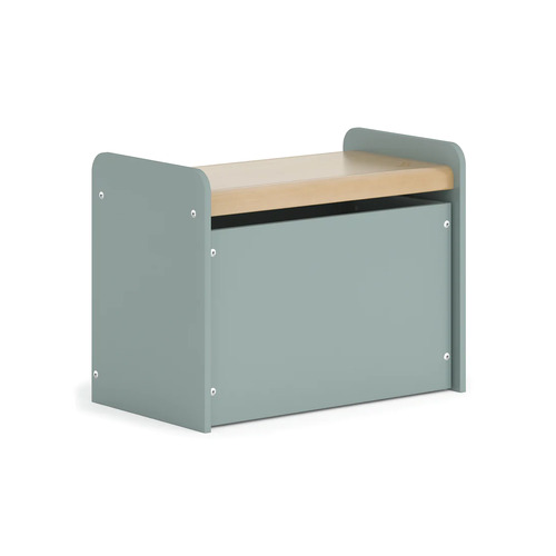 Boori Tidy Toy Box - Barley + Almond [Colour: Blueberry + Almond ]