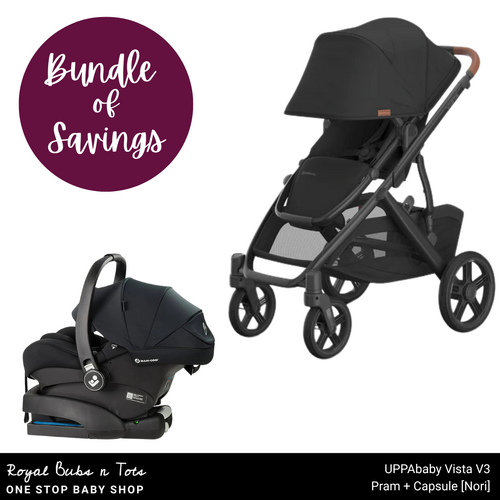 Pram Bundle | UPPAbaby Vista V3 | Pram + Capsule [Nori]