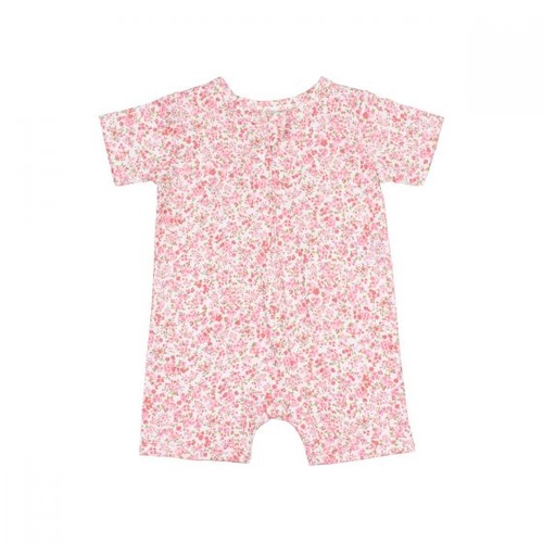 Floral Romper - Pink 