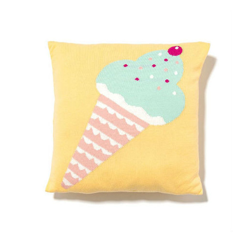 Ice-Cream Cushion - Yellow